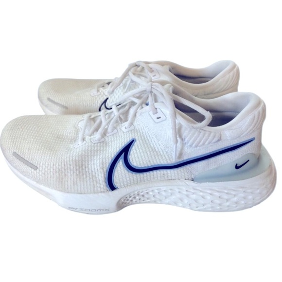 Nike ZoomX Invincible Run Flyknit 2 White University Blue DH5425-100 Sz 7.5 Men - Picture 3 of 8